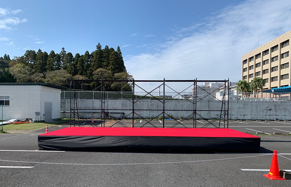 宮崎大学「清花祭」でのレンタル活用事例