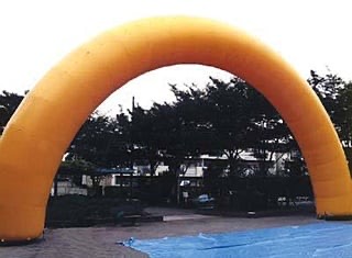 エアアーチ12ｍ半円No.12-42