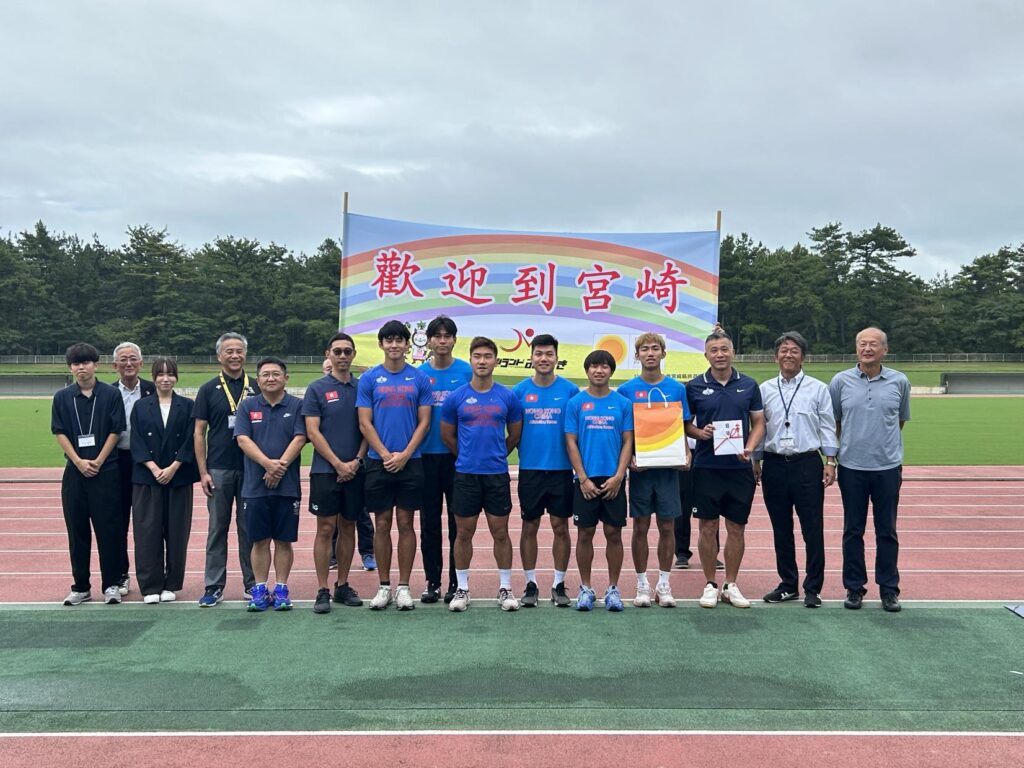 香港陸上ナショナルチーム宮崎合宿