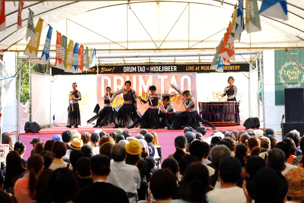 ひでじビール 30 周年特別 LIVE「DRUM TAO × ひでじビール LIVE.TALK & BEER !!」